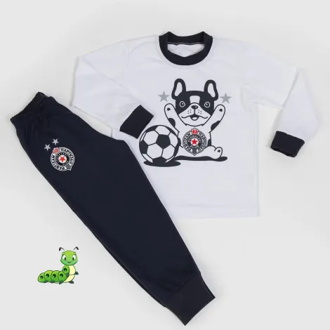 Dečija pidžama Partizan Buldog