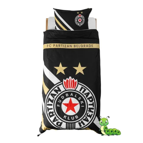 Posteljni set Partizan zlato