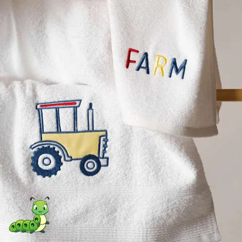 Set peškira traktor