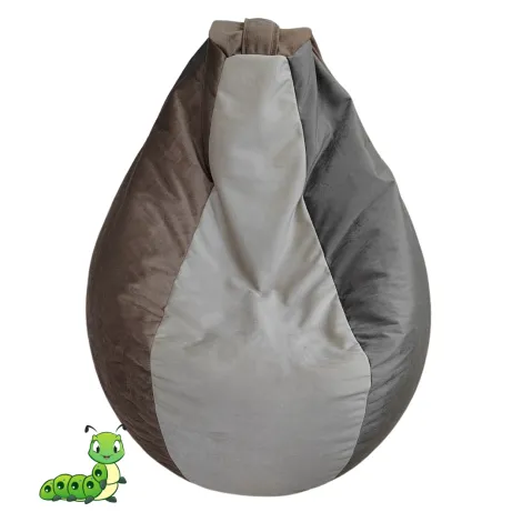 Lazy bag sivo-bež