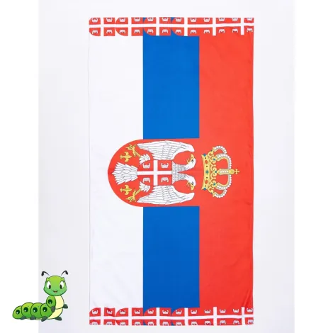 Plažni peškir Srbija grb