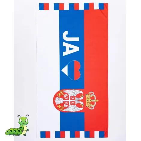 Plažni peškir Srbija u srcu