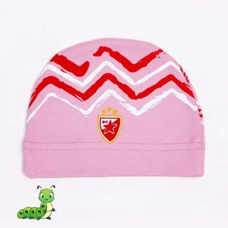 Kapa za bebe Crvena Zvezda roze 24