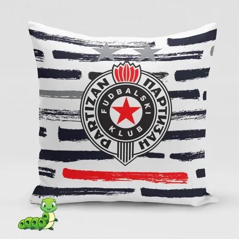 Ukrasni jastučić Partizan linija