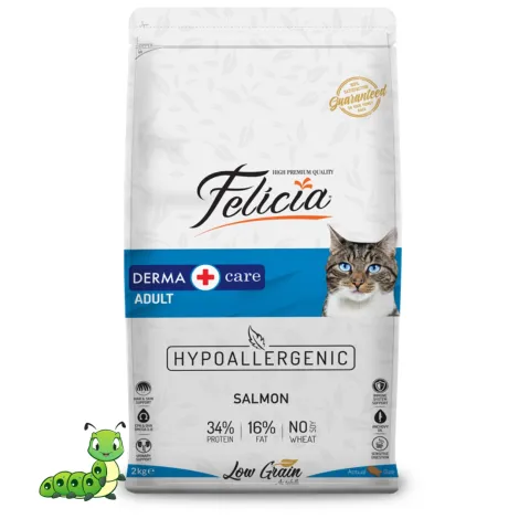 Felicia low grain hrana za odrasle mačke LOSOS