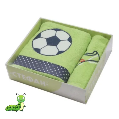 Set peškira čarolija - zelena