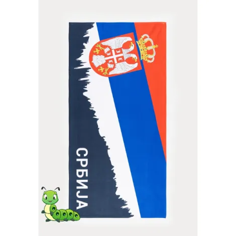 Plažni peškir Srbija teget