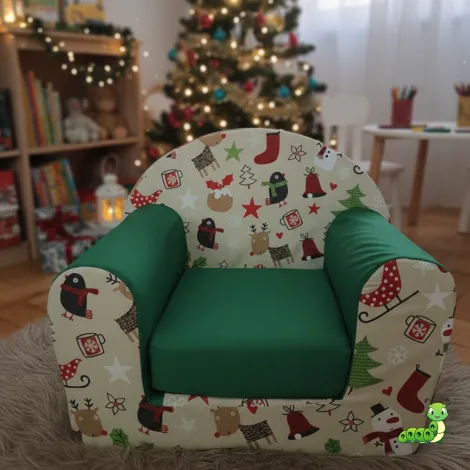 Foteljica na razvlačenje Winter zelena