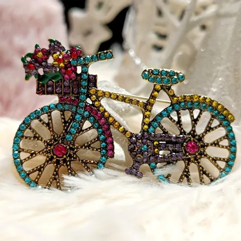 Broš model "Bicycle"
