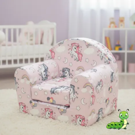 Foteljica na razvlačenje Baby Unicorn