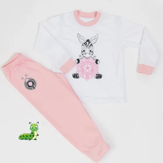 Dečija pidžama Partizan Zebra