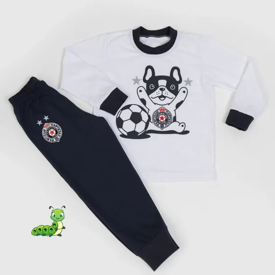 Dečija pidžama Partizan Buldog