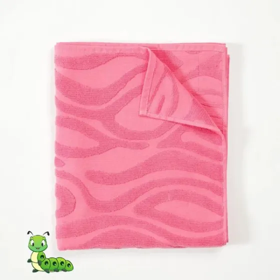 Plažni peškir talas pink