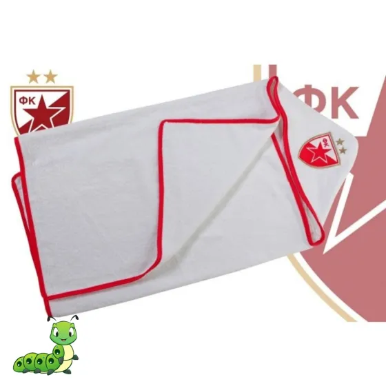 Bebi peškir sa kapuljačom Crvena Zvezda