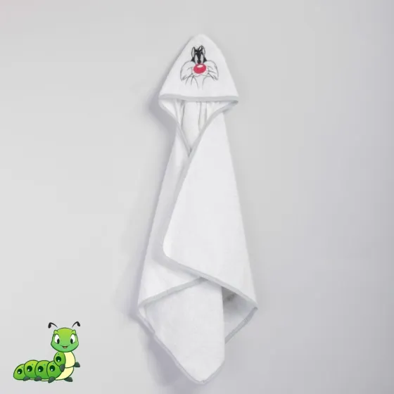 Bebi peškir sa kapuljačom Silvester