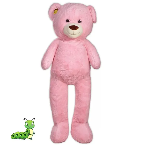 Veliki plišani meda 200 cm roze