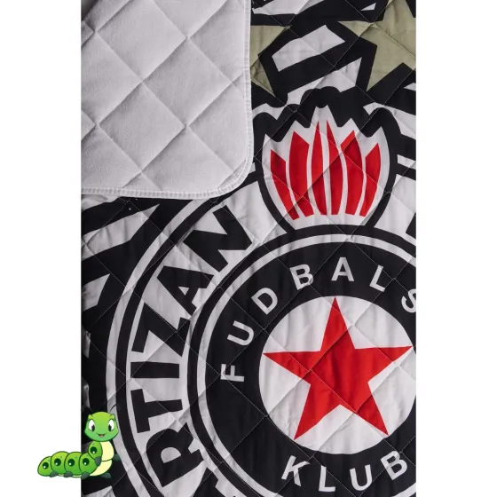 Prekrivač Partizan 881-pruge