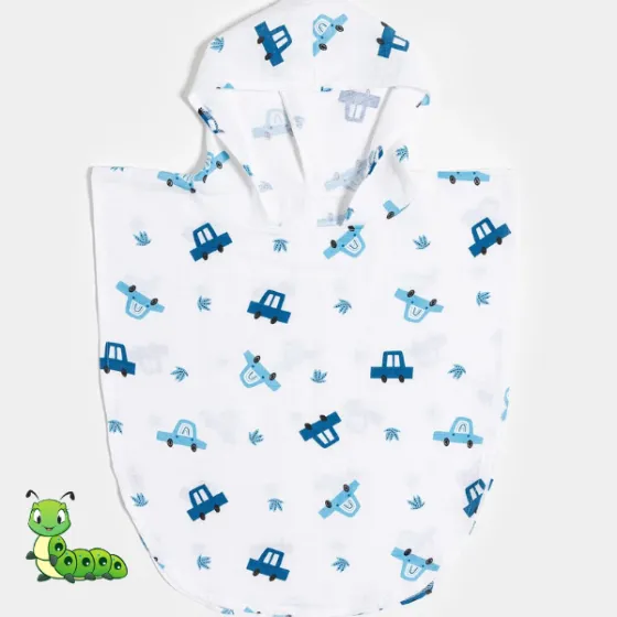 Pončo od muslina auto