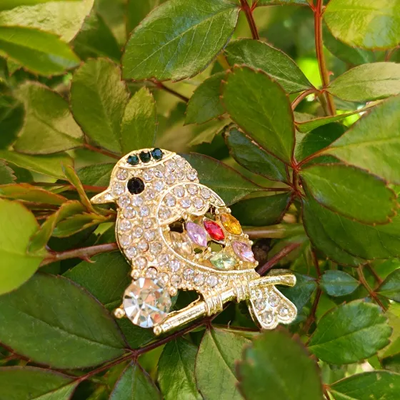 Broš model "Spring bird"