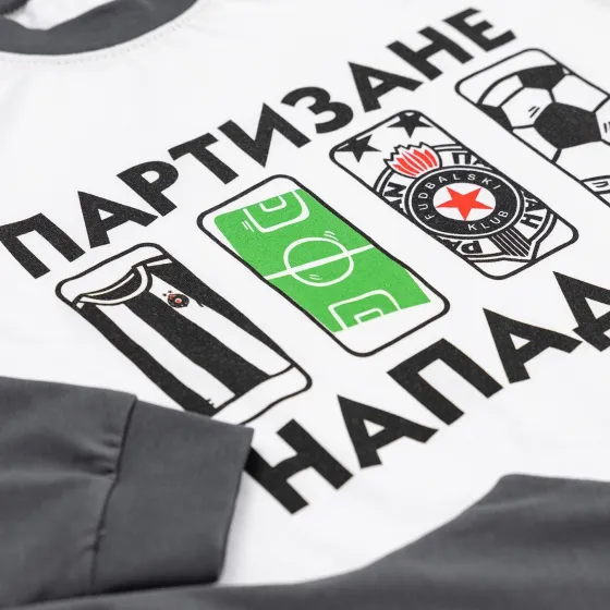 Pidžama Partizan Napadaj