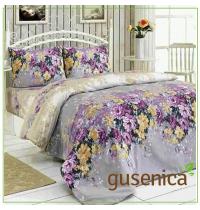 Posteljina za bračni krevet šarene ruže